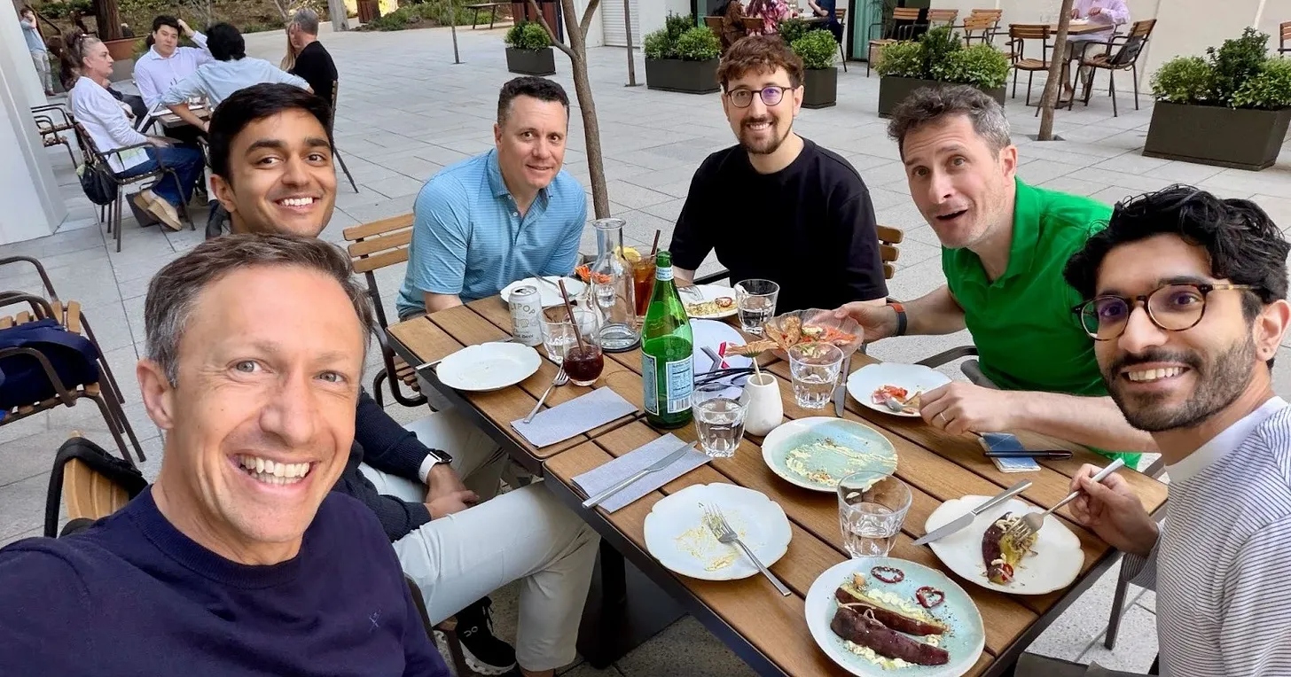Flex Capital team feast