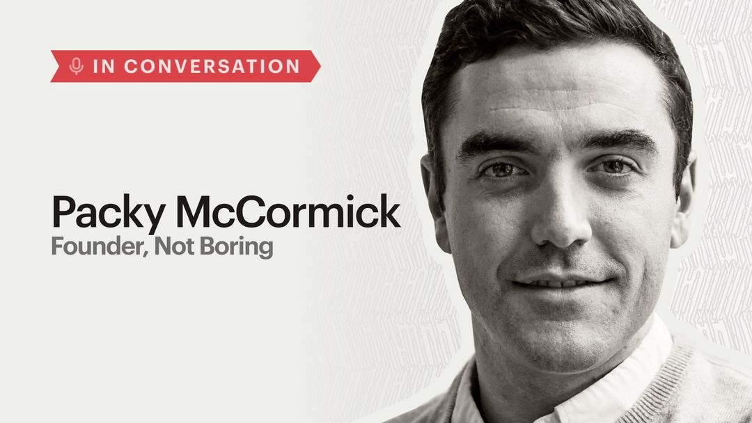 The Case for Optimism: In Conversation with Packy McCormick
